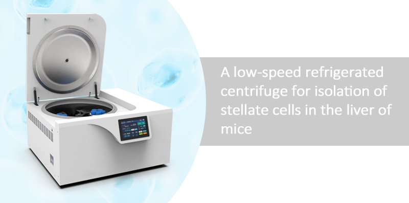 Low speed refrigerated centrifuge