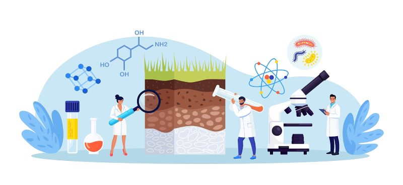 Geological analysis field